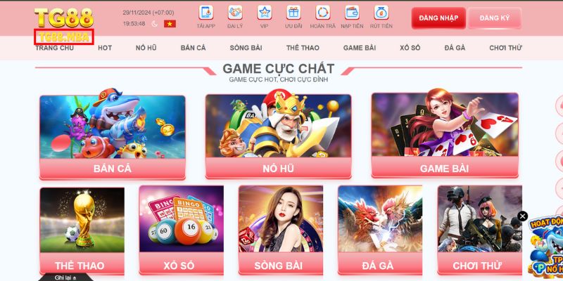 tổng quan thể thao TG888